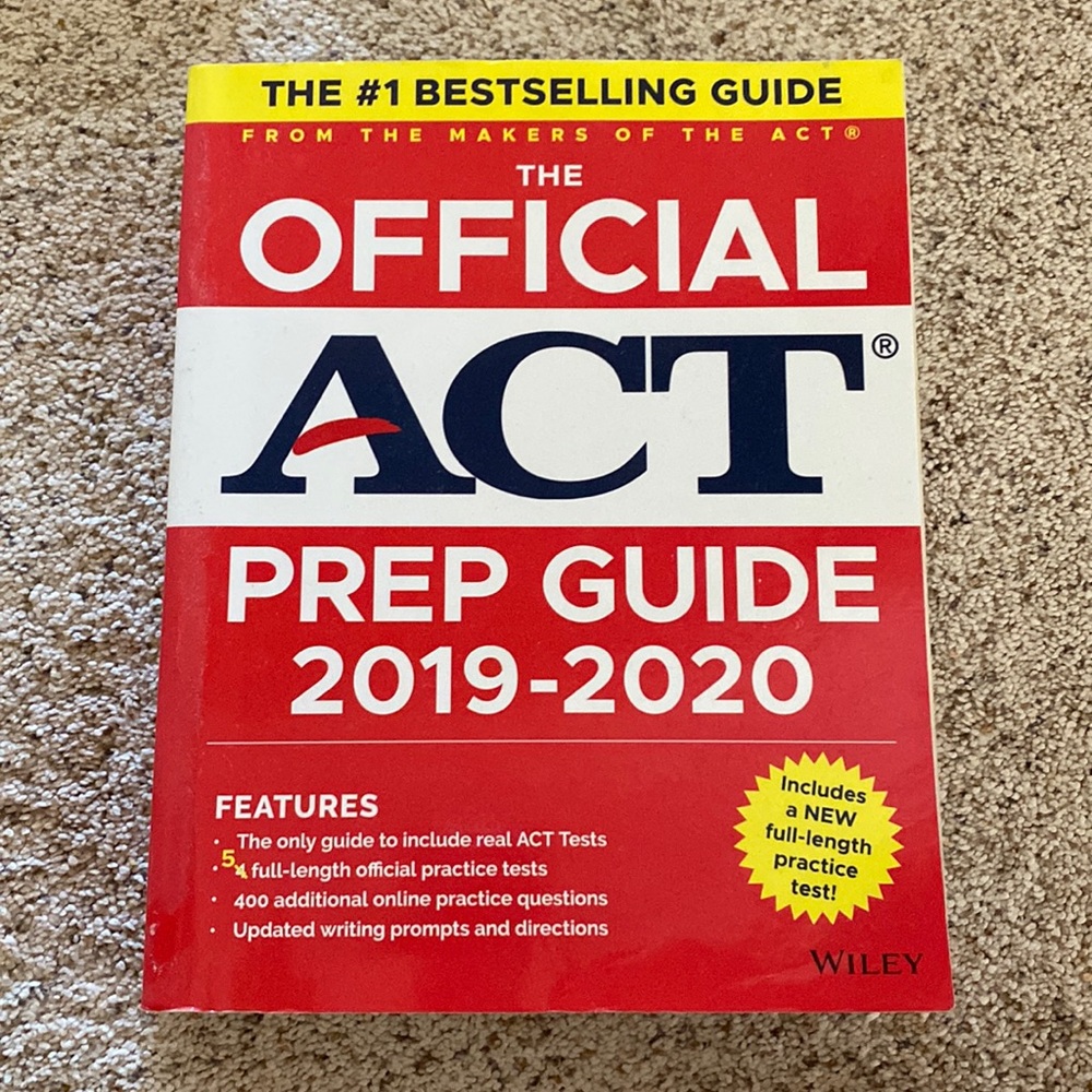 Act prep book barely used!!